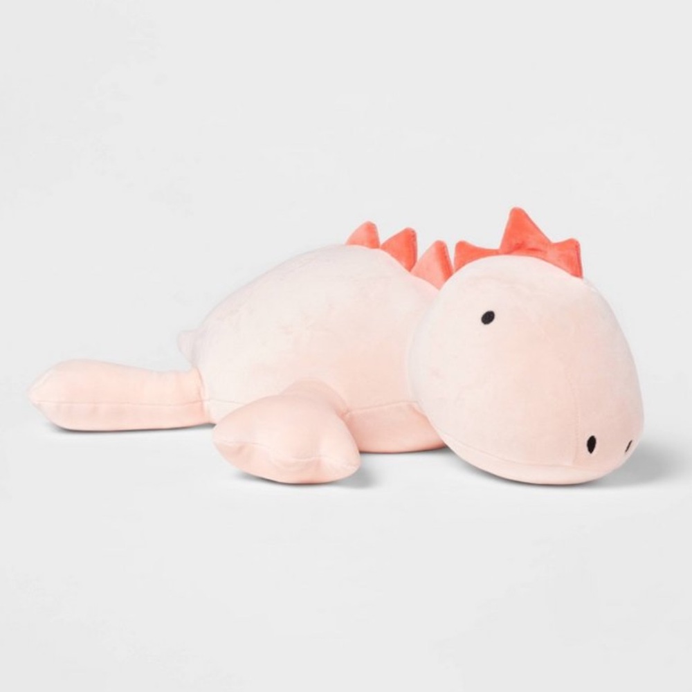 NWT Pillowfort Dinosaur Weighted Plush Throw Pillow